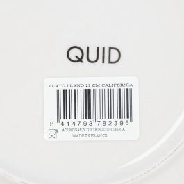 Plato Llano Porcelana California Quid 23 cm