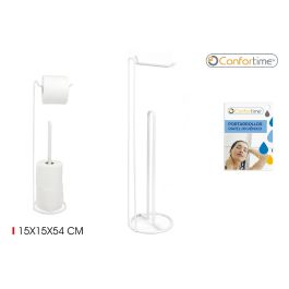 Portarrollos WC Blanco 15x54 cm Confortime (12 Unidades) Precio: 51.49999943. SKU: B18ED2GLVX