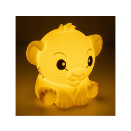 Disney Lámpara Squishy Glo Silicona Recargable Simba 15 cm Paladone