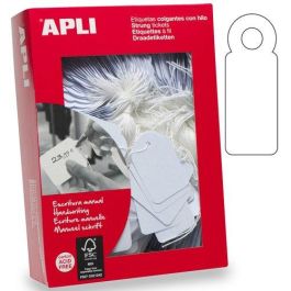 Apli Etiquetas Colgantes Blancas 50x70 mm, Caja 400 Unidades, para Regalos, Bodas y Más Precio: 9.9499994. SKU: B14FXA2KNS