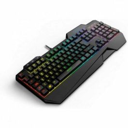 Teclado y Ratón Gaming Krom NXKROMKRSHRSP Negro