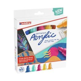 Marcador Acrylic Edding 5000 Biselado (5-10 Mm) Colores Abstracto Estuche De 5 Precio: 26.49999946. SKU: B12XBEQMCB