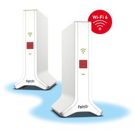 AVM Mesh Set 4200 2-PACK Wi-Fi 6E (802.11ax) Doble Banda 2.4 GHz / 5 GHz Repetidor de Red Rojo Blanco Precio: 350.49999941. SKU: B16EWPHTWL