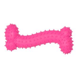 Nayeco Mini hueso de goma con pinchos para mascotas 11 cm colores surtidos