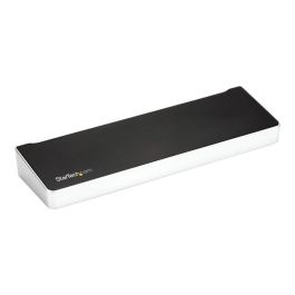Startechcom Docking Station 11 En 1 con USB 3.0, USB-C, HDMI, DisplayPort, Ethernet, 100W PD, Compatible con Windows, MacOS, Chrome OS