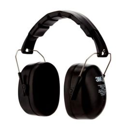 Cascos Orejeras Acolchadas con Diadema Plegable Proteccion Auditiva Peltor 90563E-1 Snr-30Db Negro 3M 7100333470