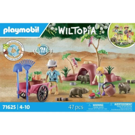 Playmobil Refugio Del Tejón Australiano 71625 Set con Montículo de Tierra y Accesorios para +4 Años