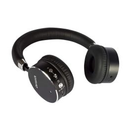 Aiwa Auriculares Inalambricos Bluetooth HSTBTN-800Bk Negro con Cancelación de Ruido y Hyperbass
