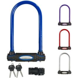 Master Lock 8195EURDPROCOL Candado U para Bicicleta con Llave, Acero Cementado 11cm Ancho, Manija Doble 13mm x 21cm para Bici Eléctrica MTB Precio: 42.89000001. SKU: B174QCDKRD