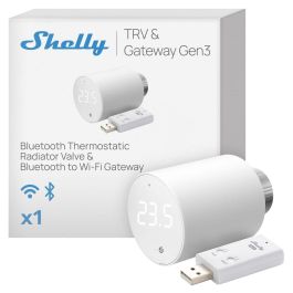 Shelly Blu TRV & Blu Gateway Gen3 Termostato de Radiador + Gateway Precio: 50.49999977. SKU: B1DWDE77TZ
