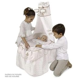 Moisés verona para muñecas de hasta 60 cm.37x60x100 cm Moisés verona para muñecas de hasta 60 cm.37x60x100 cm