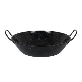 La Estrella Paellera Honda Bordonada Jaspeada 40 cm 9 L (8 Unidades)