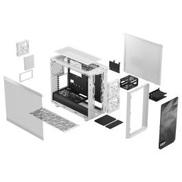 Fractal Design Meshify 2 Lite Blanco Caja PC FD-C-MEL2A-04 ATX EATX Micro ATX Mini-ITX Ventiladores 140mm Vidrio Templado