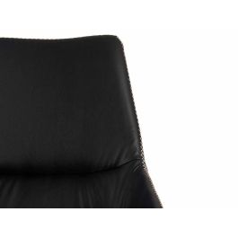 Sillon Negro Clasico Liso Con Borde Trenzado Giftdecor 50X87CM (2 Unidades) Sillon Negro Clasico Liso Con Borde Trenzado Giftdecor 50X87CM (2 Unidades)