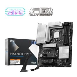 MSI PRO Z890-P WiFi Placa Base Intel LGA 1851 Z890 DDR5 Wi-Fi 7 USB 3.2 HDMI DisplayPort M.2 SATA III ATX MSI PRO Z890-P WiFi Placa Base Intel LGA 1851 Z890 DDR5 Wi-Fi 7 USB 3.2 HDMI DisplayPort M.2 SATA III ATX