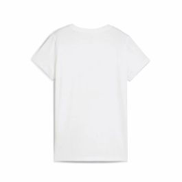 Camiseta de Manga Corta Mujer Puma Graphics Floral Blanco (M)