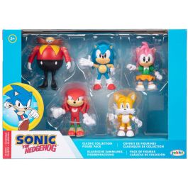 JAKKS PACIFIC Blister 5 figuras Sonic The Hedgehog 6cm Precio: 31.50000018. SKU: B1D2MBT95D