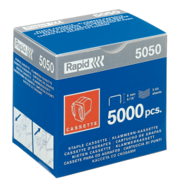 Rapid Grapas Para 5050E - Cartucho De 5000 Unidades