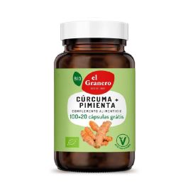 Cúrcuma + Pimienta Bio 120 Càps Cúrcuma + Pimienta Bio 120 Càps Precio: 23.4999996. SKU: B1E6YESGMD