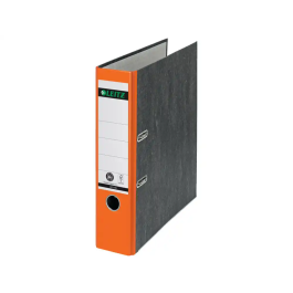 Esselte Archivador de Palanca DIN A4 Cartón Jaspeado Lomo 80 mm Naranja Precio: 11.0352. SKU: B13NR4NH52