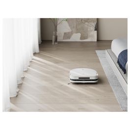 ECOVACS DEEBOT X5 OMNI Robot Aspirador con Estación de Vaciado Autónomo y Fregado, Sin Bolsa, Blanco, Forma D, 3.5L, Navegación Láser, 6400 mAh