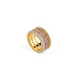 Anillo Mujer Guess JUBR05140JWYGPK56 16 Dorado Precio: 144.50000048. SKU: B1AGH4RD76