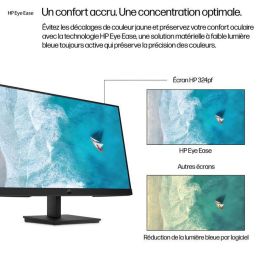 HP Monitor Serie 3 Pro 324pf, Pantalla de 23.8 Pulgadas Full HD IPS, Negro