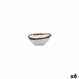 Bol para Aperitivos Bidasoa Orion Hydrozero Blanco Cerámica (6 Unidades)