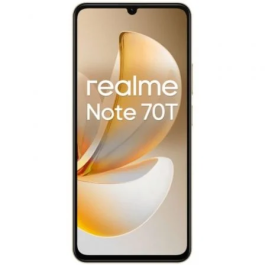 Realme Note 70T Smartphone 4GB/256GB 6.74" Dorado Playa