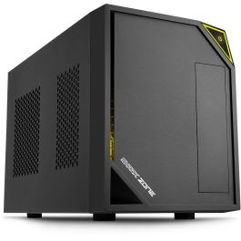 Sharkoon C10 SHARK ZONE Caja Torre PC Gaming Negro Amarillo con Soporte para Fuentes ATX y SFX de Diseño Elegante