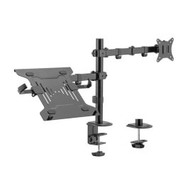 AISENS - SOPORTE DE MESA GIRATORIO E INCLINABLE PARA PORTATIL Y MONITOR/TV 9KG DE 17-32, NEGRO Precio: 34.50000037. SKU: B1EPBL3PDF