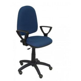 Silla Piqueras Y Crespo Ayna Brazos Fijos Mecanismo Contacto Permanente Con Regulacion De Profundidad Ruedas De Parquet Asiento Y Respaldo Tapizado Bali Azul Marino Precio: 142.49999995. SKU: S5702066