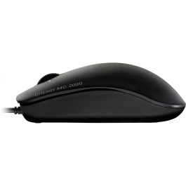 Cherry CHE4025112083334 Ratón Infrarrojo MC 2000 con Rueda de Desplazamiento Multidireccional Negro