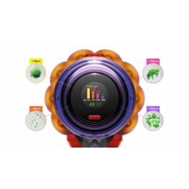 Dyson V12 Detect Slim Absolute Aspiradora Escoba Sin Bolsa Ciclónica Níquel Amarillo 0,35L 60min 545W