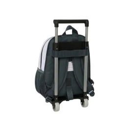 Safta Mochila Infantil Real Madrid 1 Equipación 25/26 Mod. 006 con Carro 340x280x100 mm