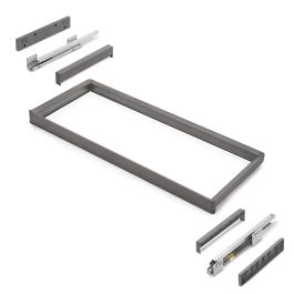 Emuca Bastidor con guías de cierre suave y extracción total para accesorios de armario Quartz, 912-938mm, Aluminio y Plástico, Titanio Precio: 80.94999946. SKU: B1HXKT5Z68