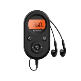 Sandberg Radio Pocket FM AM Recargable con Auriculares para Exterior y Emergencia