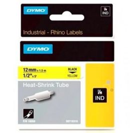 Dymo Rhino Cinta ID1-12, Negro Sobre Amarillo, 12 mm x 1.5M, Tubo Termorretráctil S0718310 Precio: 33.4999995. SKU: B1FN72G2QF
