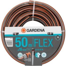 Gardena Manguera de riego Flex 50 m Ø15mm (5/8") PVC entramado alta calidad, anti UV, 25 bar Precio: 83.79000014. SKU: S7910760