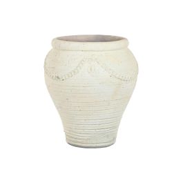 Jarrón Home ESPRIT Beige