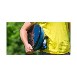 CAMPINGAZ Party Grill 200 CV - Cocina de Camping a Gas, Parrilla, 2000 W, Encendido Piezo, Color Azul