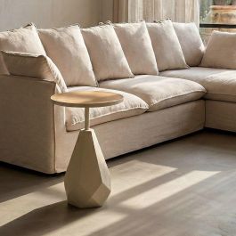 Mesita Crema Metal 45 X 45 X 56 cm Precio: 103.9027. SKU: B1FBRW8RT9