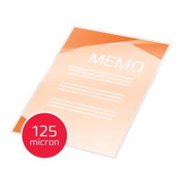 Gbc Bolsa de Plastificar DIN A5 2x125 Micras, Brillo, Caja de 100 Unidades