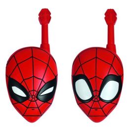 Lexibook Walkie Talkies Spiderman 3D - Dispositivo de Comunicación Infantil con Diseño del Superhéroe - Edad Recomendada: 3+ Años