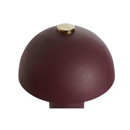 DKD Home Decor Lámpara Sobremesa Urban de Metal Magenta Naranja Dorado, diseño Seta, 31x45x31 cm, E27 Max 50W, Pack 2 Unidades DKD Home Decor Lámpara Sobremesa Urban de Metal Magenta Naranja Dorado, diseño Seta, 31x45x31 cm, E27 Max 50W, Pack 2 Unidades