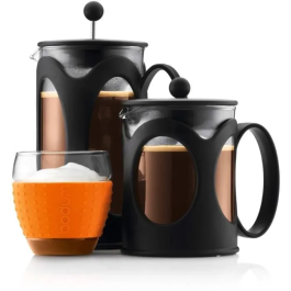 Bodum Cafetera de Pistón Kenia, 1.0 L, 8 Tazas, BOD0727015847085