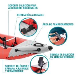 Kayak excursion pro 305x91x46 cm remo incluido aluminio masbomba Kayak excursion pro 305x91x46 cm remo incluido aluminio masbomba
