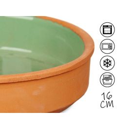 Set 4 Cazuelas Barro 16 Cm Color Verde La Dehesa (6 Unidades) Set 4 Cazuelas Barro 16 Cm Color Verde La Dehesa (6 Unidades)