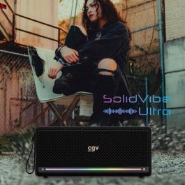 Altavoz Bluetooth - CGV - 50911 - SolidVibe Ultra - Subwoofer de 40 W (2 x 20 W) Altavoz Bluetooth - CGV - 50911 - SolidVibe Ultra - Subwoofer de 40 W (2 x 20 W)