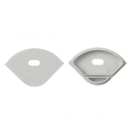 Greenice LLE-ALP016R Tapón Final con Agujero para Perfiles de Tiras LED, Apto para Iluminación Flexible y Rígida Precio: 0.49999983. SKU: B194CJZ4SL